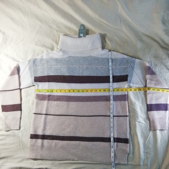 NWT Colour Works - In Cashmere Cowl Neck Sweater - Picture 4 of 7